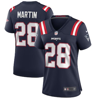 womens nike curtis martin navy new england patriots game ret